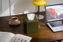 Load image into Gallery viewer, Premium Faux Leather Tissue Box Cover Square Tissue Holder Modern Luxury Style Home Decor for Home & Office