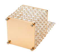 Load image into Gallery viewer, Ukwell Handcrafted Square Crystal Tissue Box Cover