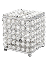 Load image into Gallery viewer, Ukwell Handmade Cube Luxury Pearl Tissue Box Cover