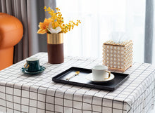 Load image into Gallery viewer, Ukwell Handmade Square Facial Tissue Box Cover Luxury Pearl Design