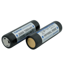 Load image into Gallery viewer, Keeppower 26800 Protected Lithium Ion Battery Rechargeable 3.7V 7000mAh
